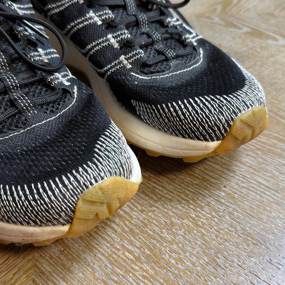 MERRELL Moab Flight Solution DYE Black White Outdoor Trail Running Sneaker - Picture 3 of 10